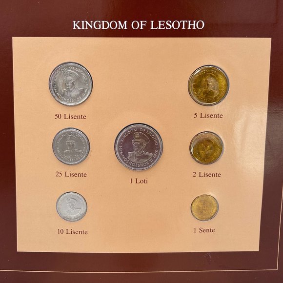 Franklin Mint Coin Sets of All Nations Collectible Kingdom of Lesotho VTG - Picture 3 of 13